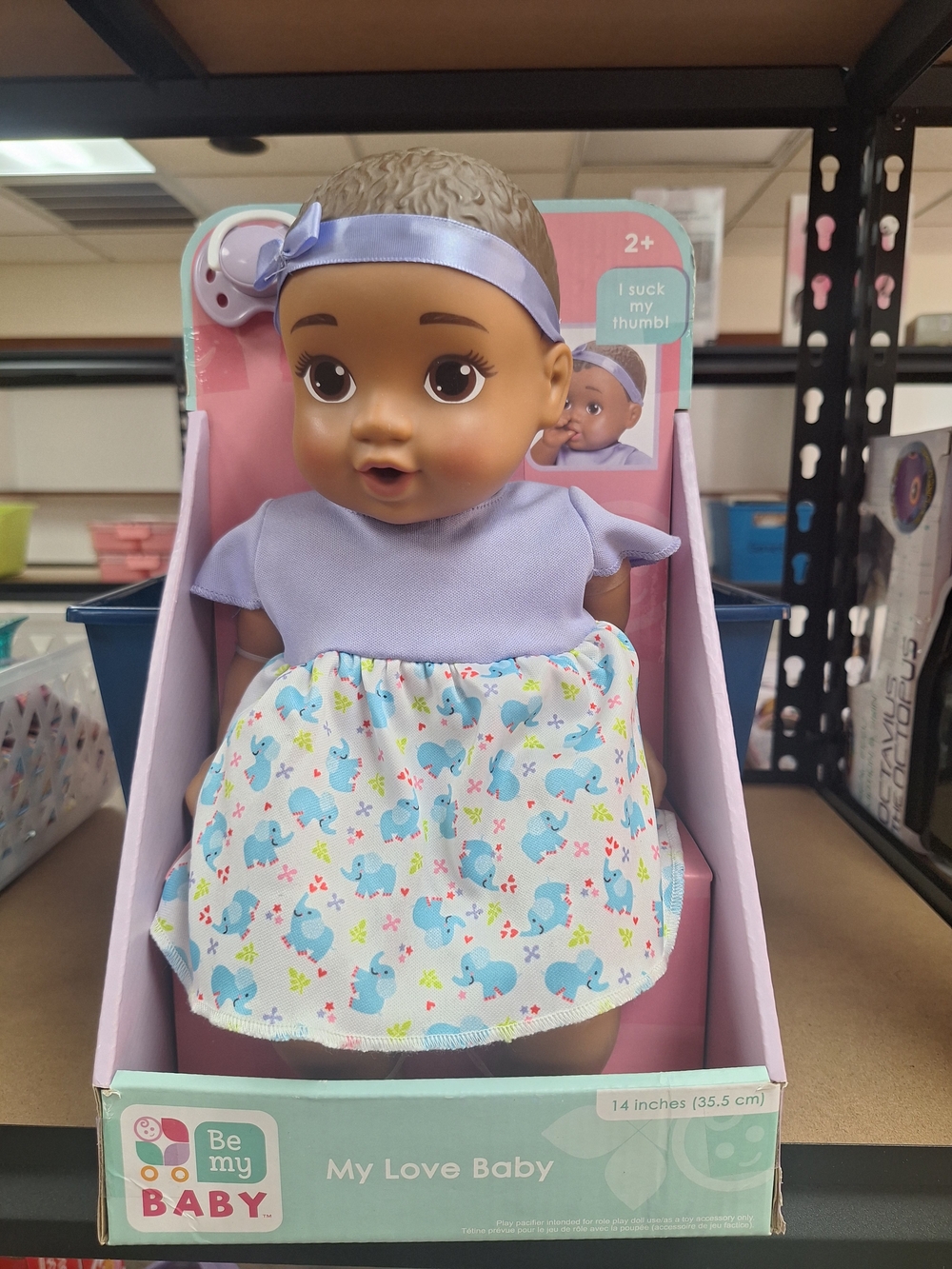 My Love Baby Doll in Lavender and Light Blue